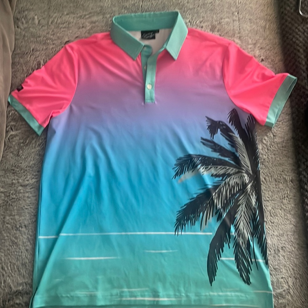 Sunday Swagger Men’s Golf Polo Size Large